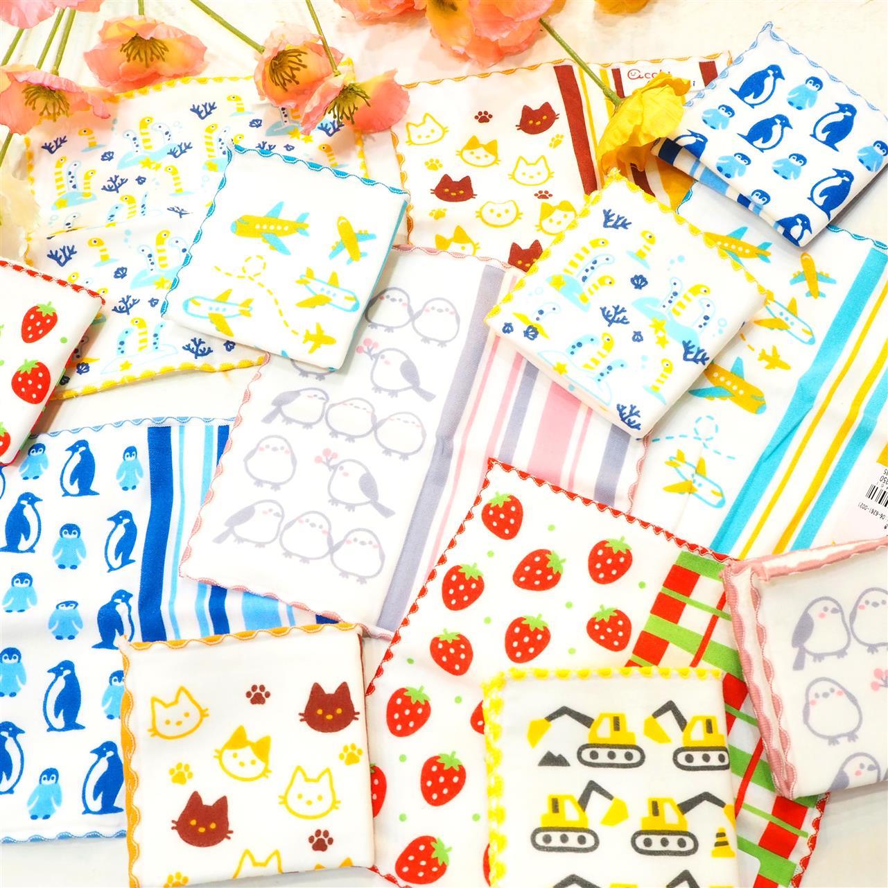 ポケットサイズ☆こどもハンカチ