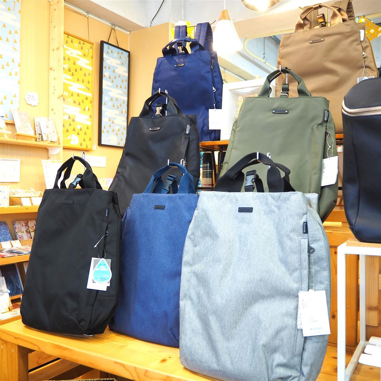ROOTOTEさんの新作リュック揃いました。