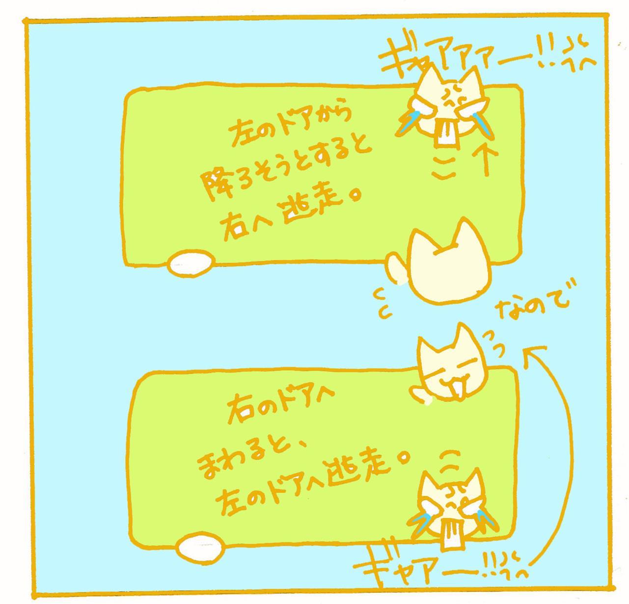絶叫＆逃走！