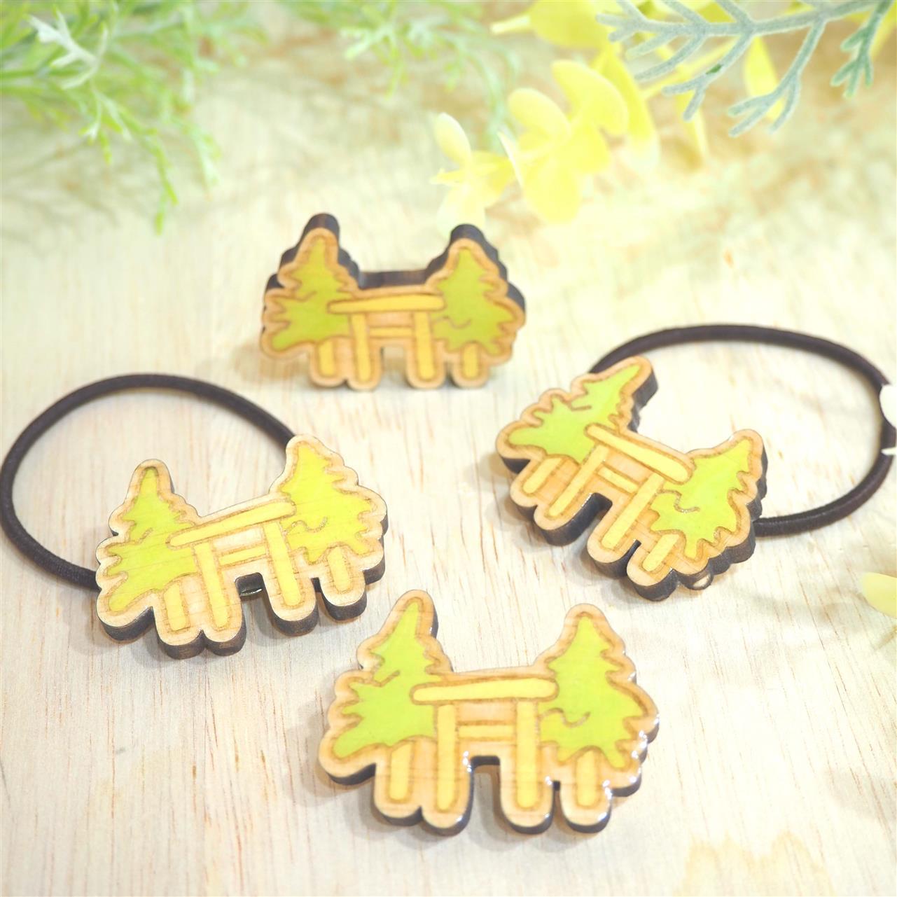 伊勢ひのき ウッドアクセサリー