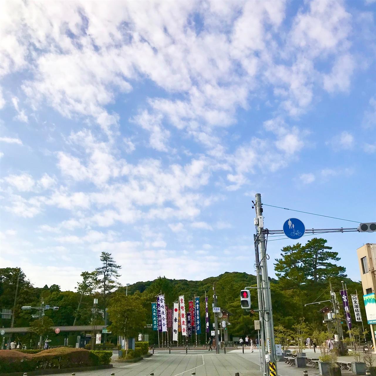 雨、晴れ、曇りの大忙し。