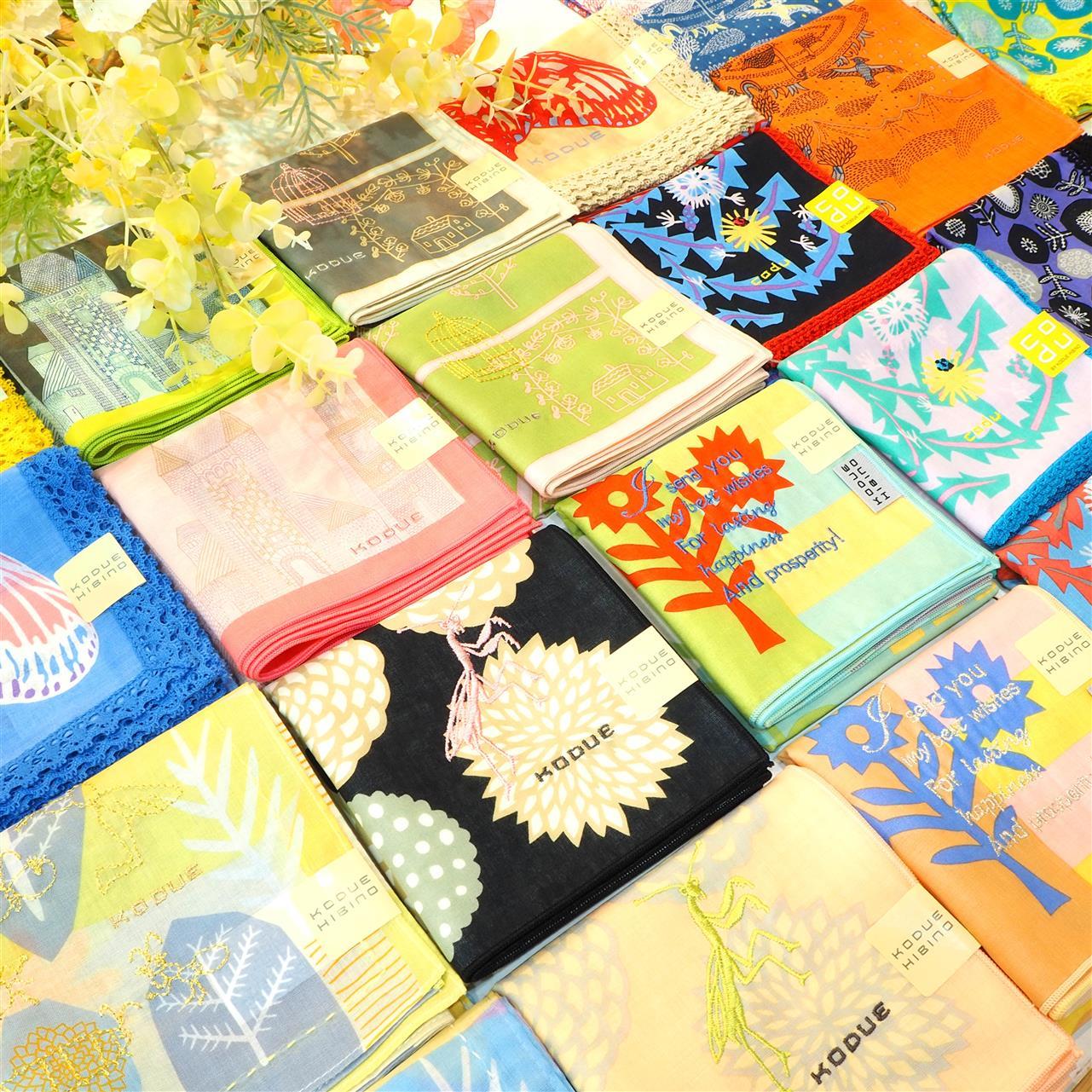 KODUE HIBINOコットンチーフ届きました♪