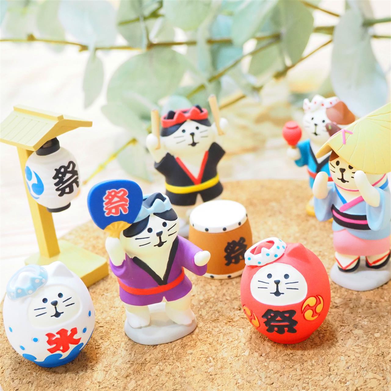 concombre「お祭りにゃんこ」