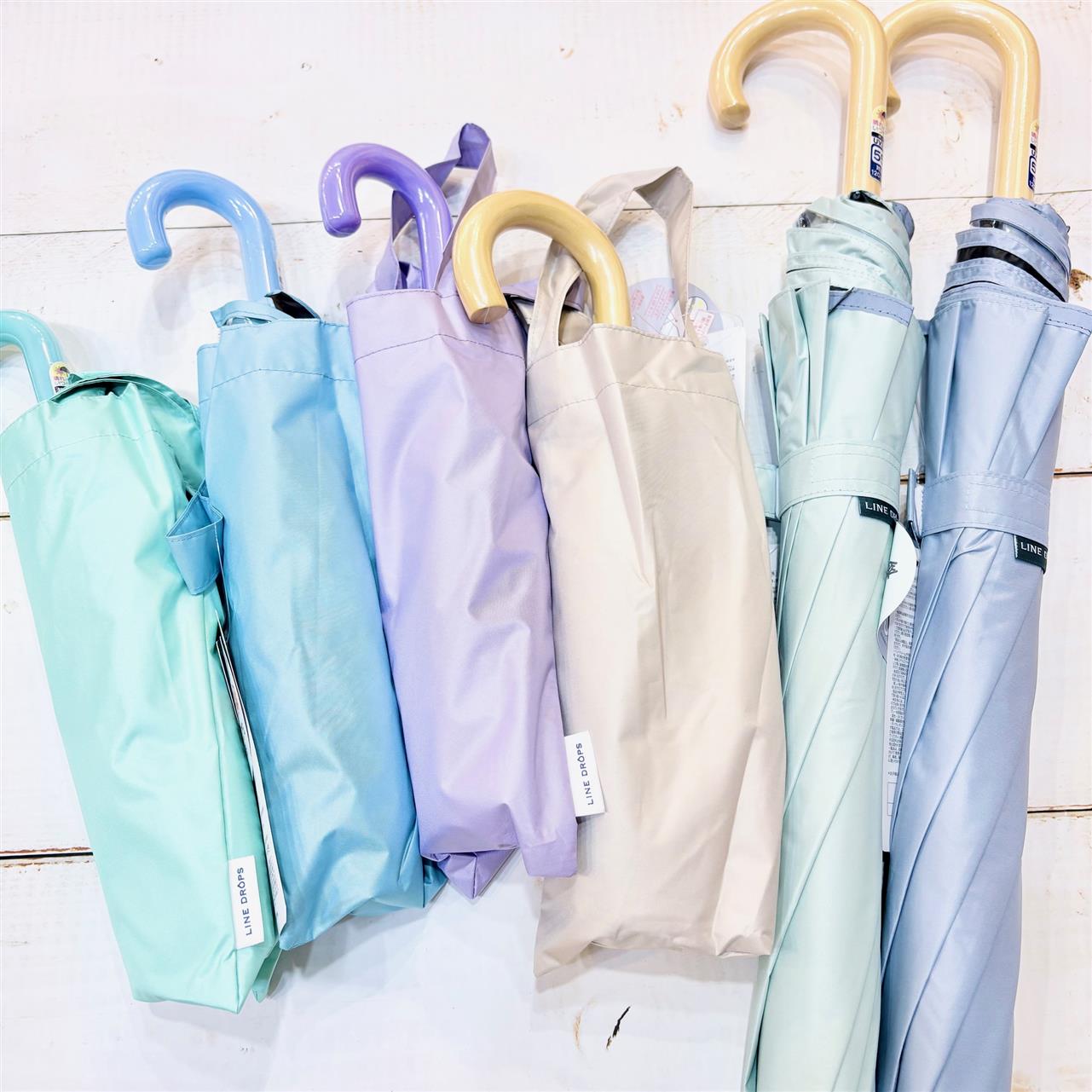 LINE DROPS 「キッズ晴雨兼用日傘」